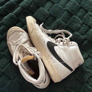 Nike Classic White and Black High-Tops